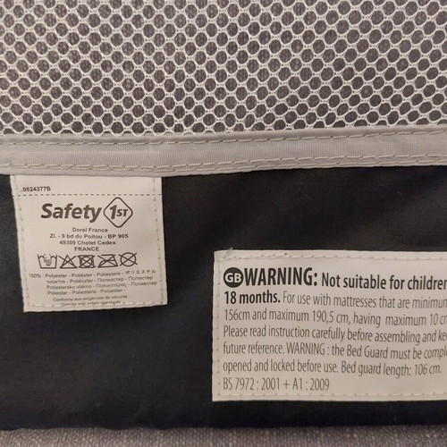 Safety 1st portable bed guard sf1