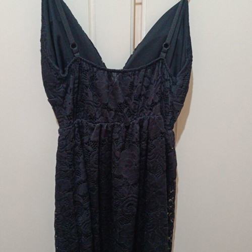Mini black dress like new, size M