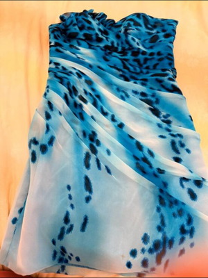 Allure dress like new, turquoise, size XS