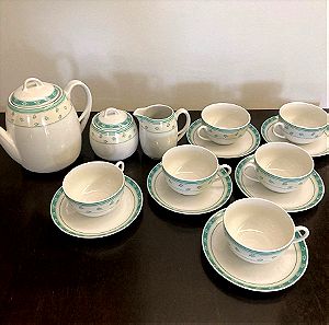 Limoges Royal, σερβίτσιο τσάι, έξι ατόμων, 15 τεμάχια