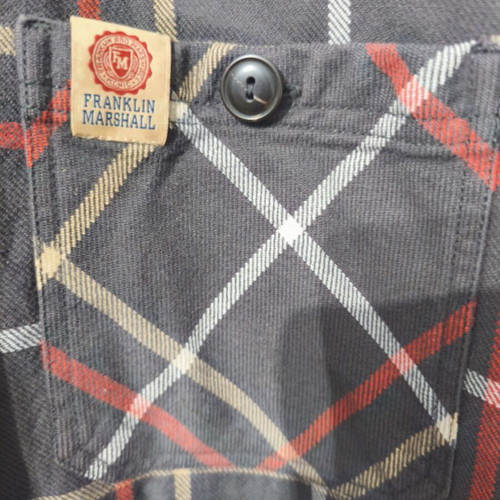 Franklin Marshall Long Sleeve Shirt like new, 100% cotton, size L
