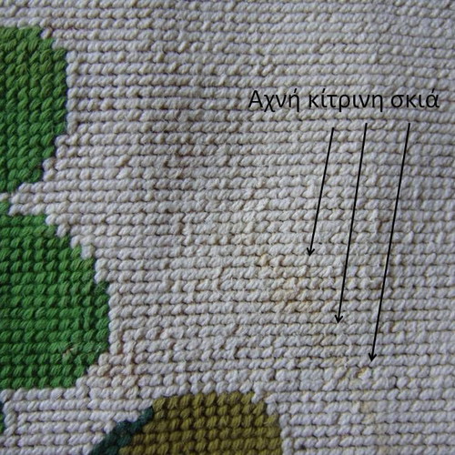 Vintage ‘80s embroidery cash napkin “Ladybug” like new