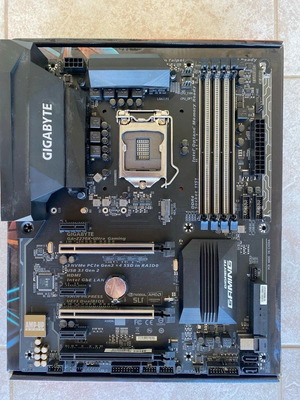 GA-Z270X-Ultra Gaming motherboard used
