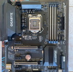 GA-Z270X-Ultra Gaming motherboard used