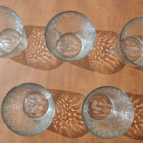 Disaronno Amaretto Collectible Glasses Set of 5 like new