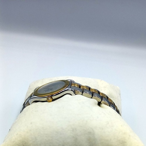 Favre Leuba wristwatch battery-powered like new, women's, gold and silver
