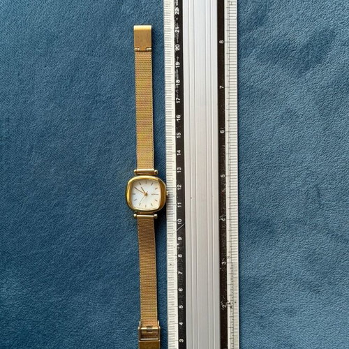 Komono The Moneypenny Royale Gold White watch