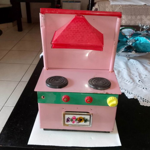 Collectible Tin Toy Kitchen 1960-1970 used, rare