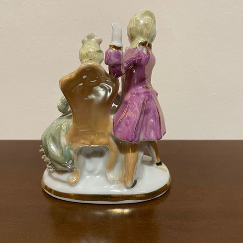 Vintage porcelain figurine handmade, new, made in Japan