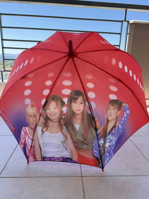 Patty’s World children's umbrella new with tag, red