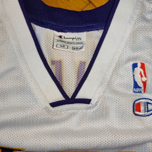 Los Angeles Lakers Jersey Champion Kids vest used with O'Neal 34