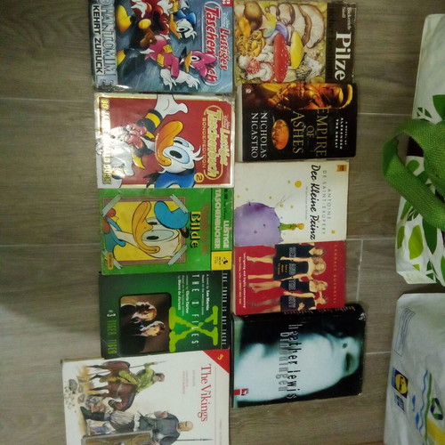 Foreign language books used, various titles