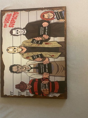 Wooden decorative plaque used 40x30