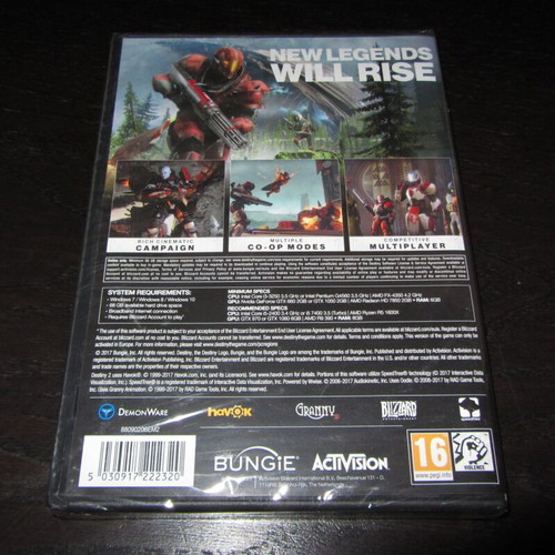 Destiny 2 PC new sealed