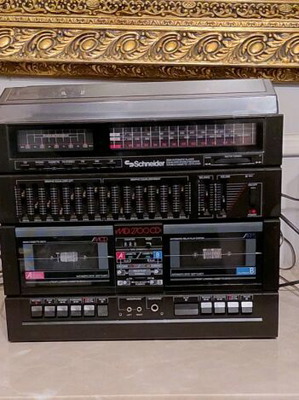 Ηχοσύστημα με πικάπ, ράδιο και κασετόφωνο μεταχειρισμένο