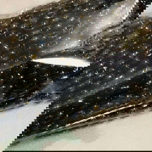 Γυάλινες χάντρες LUMINGZANG No 38 καινούργιο, 1000 τεμ., 1 mm