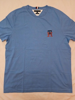 Tommy Hilfiger T-shirt summer 2XL cotton like new blue