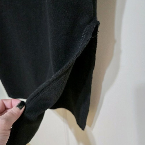 Sleeveless Hoodie Eight 8 like new, black, one size