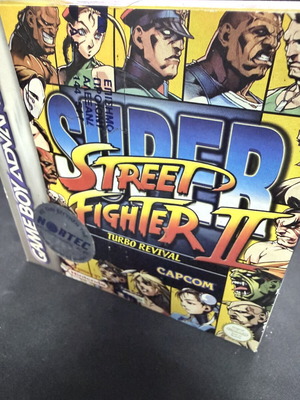 Super Street Fighter II Turbo Revival Game Boy Advance σφραγισμένο