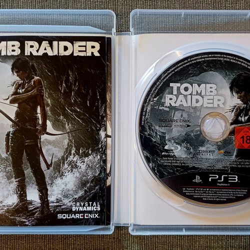 Tomb Raider PS3 game used, complete and in excellent condition