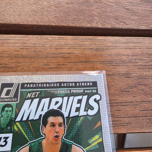 Panathinaikos cards lot, numbered and press proof inserts
