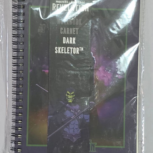 Masters Of The Universe Dark Skeletor notebook new