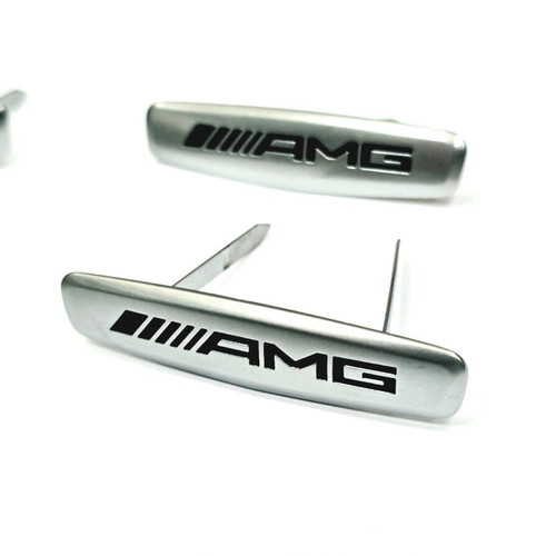 AMG Mercedes-Benz decorative logos for seats and other uses, set of 4