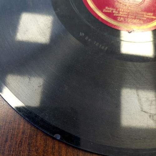 Odeon 78 rpm record "Tosca" by Lysandros Ioannidis used, classical