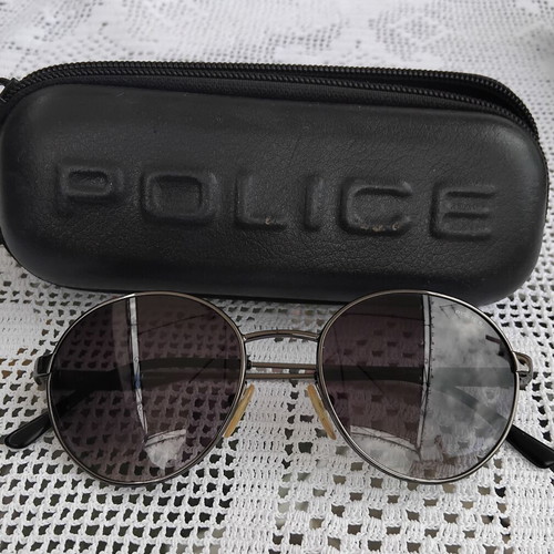 Police vintage unisex sunglasses with original case used