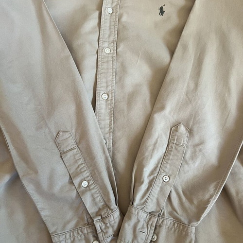 Ralph Lauren men's shirt size M beige