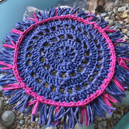 home decoration duo (handmade knitted decorative set) of the house