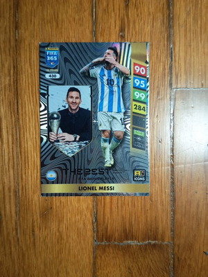 FIFA 365 2025 Lionel Messi #430 The Best Icons κάρτα καινούργια