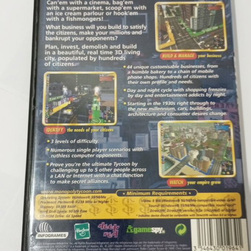 Monopoly Tycoon PC game