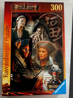 Pirates of the Caribbean Ravensburger puzzle 300 pieces, like new