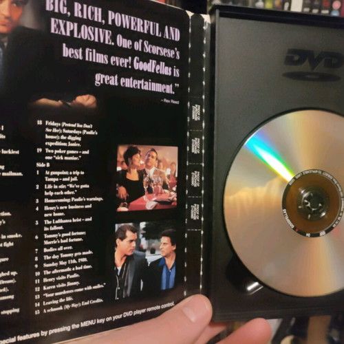 GoodFellas DVD used, crime, drama, thriller