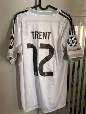 Adidas Ρεάλ Μαδρίτης φανέλα Trent 12 επίσημη 25/26 με patch Champions League