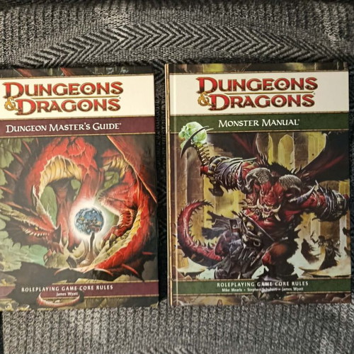 Dungeons & Dragons 4th Edition RPG Book Set