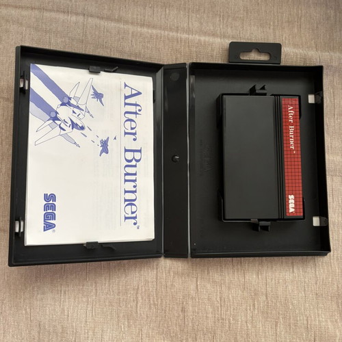 After Burner SEGA Master System game, complete