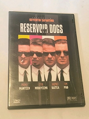 Reservoir Dogs DVD like new, action adventure crime with subtitles