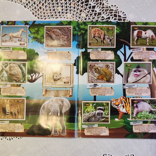 Jungle Sequel 3 Sticker Album like new by Carouzel