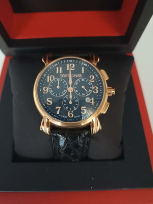 Ρολόι Roberto Cavalli (by Franck Muller) σαν καινούργιο, Swiss Made, χρονογράφος
