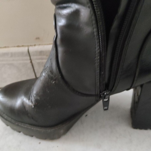 Vera Blum black ankle boots size 37 used