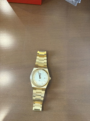 Tissot PRX Quartz Gold Watch new