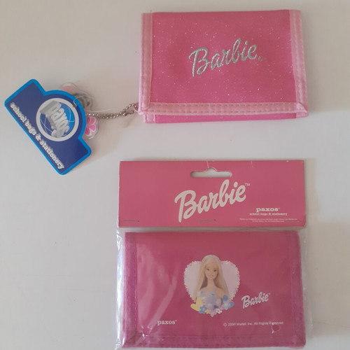 Barbie Paxos children's wallets new, set of two