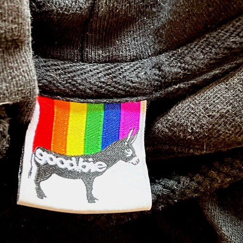 Skate hoodie used from Goodbie, black, size M