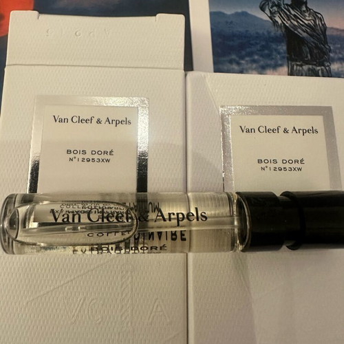 Van Cleef & Arpels Bois Doré two authentic 2x2ml samples new