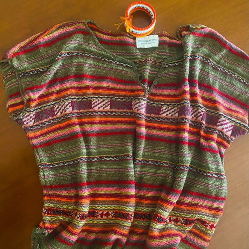 Denim & Supply by Ralph Lauren Boho knitted blouse like new, multicolor, size M