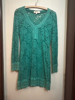 Mini green dress Zic Zac