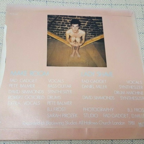 Fad Gadget Make Room 7' used, electronic