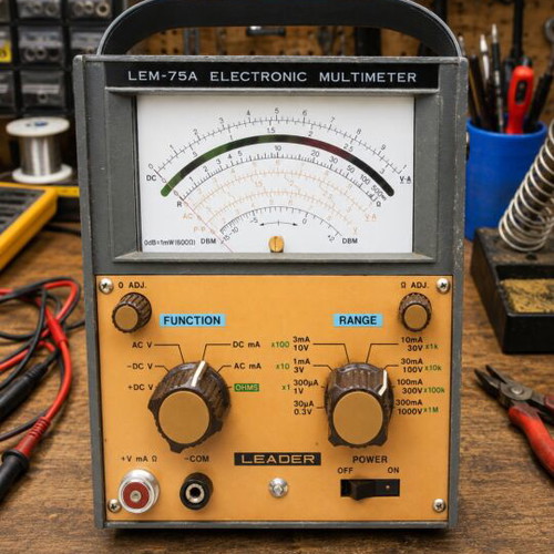 Leander LM-75A Electronic Multimeter like new